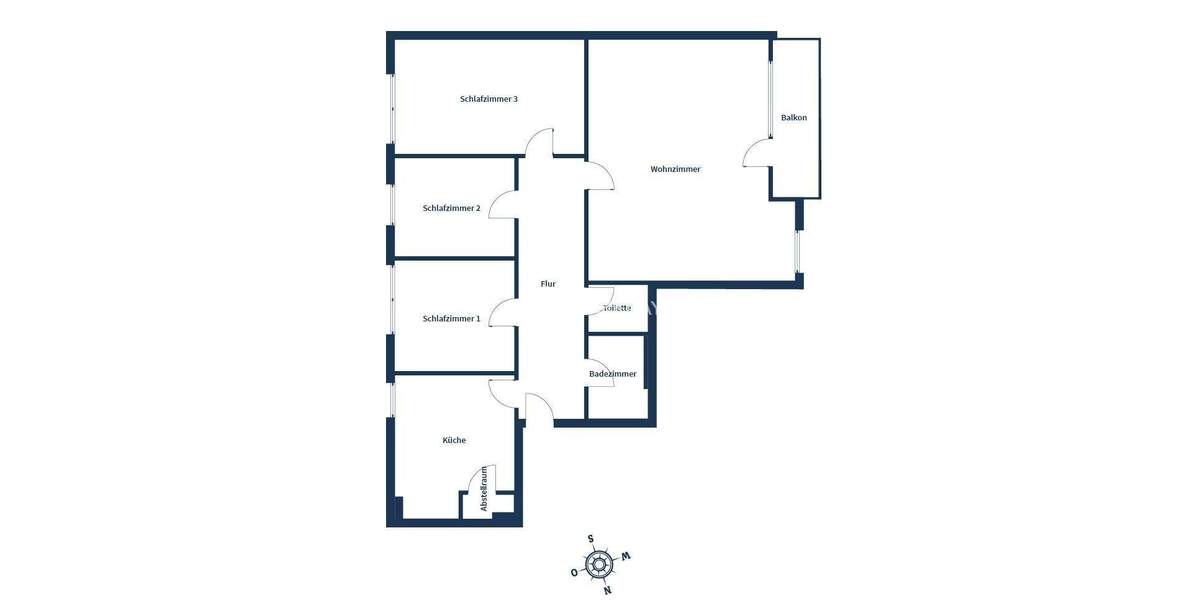 Etagenwohnung Köln Esch/Auweiler - 4 Zimmer, 106 m&sup2;, 285.000&euro; | Angebot:25677384