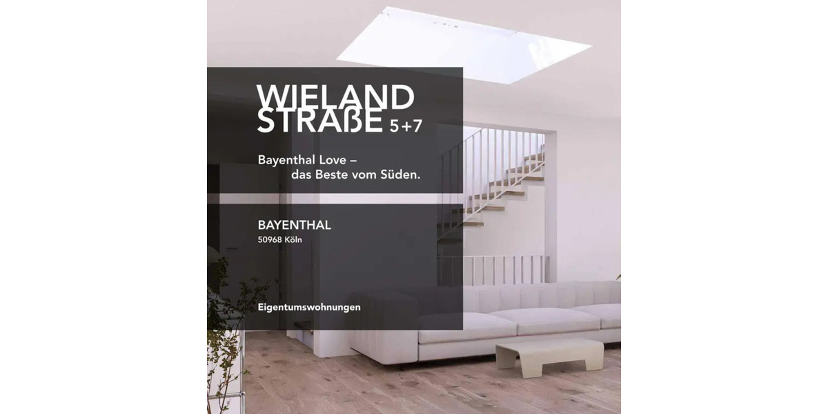 Etagenwohnung Köln Bayenthal - 3 Zimmer, 102 m&sup2;, 759.000&euro; | Angebot:26274008