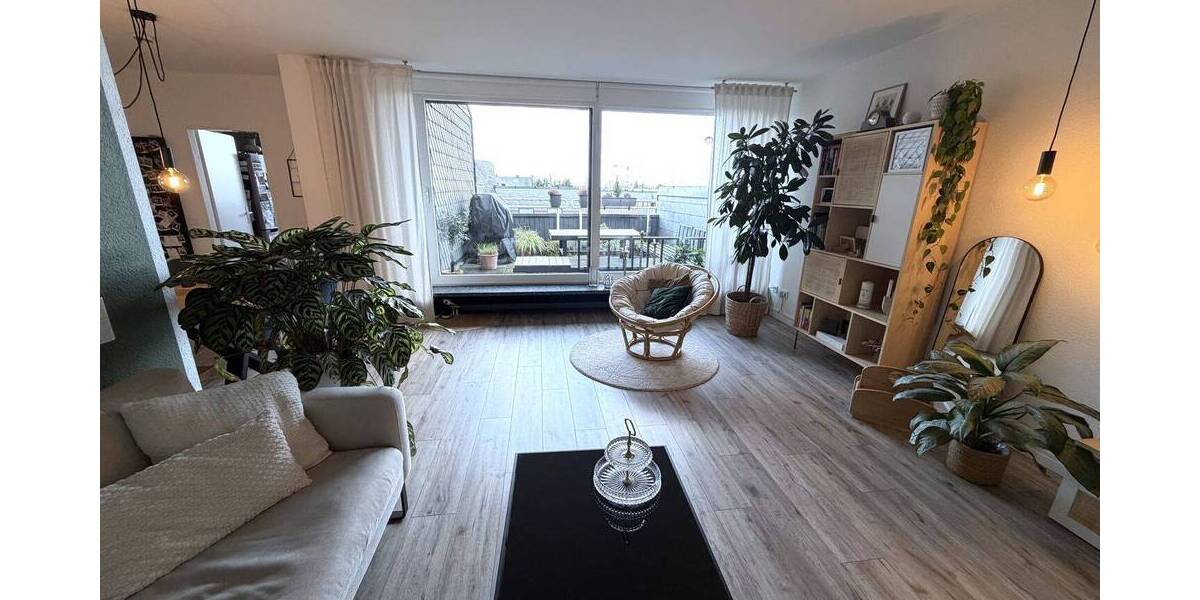 Terrassenwohnung Düsseldorf Benrath - 2 Zimmer, 74 m&sup2;, 895&euro; | Angebot:25958922