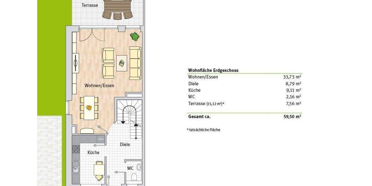 Doppelhaushälfte Langenfeld (Rheinland) Reusrath - 5 Zimmer, 132 m&sup2;, 2.100&euro; | Angebot:25865302