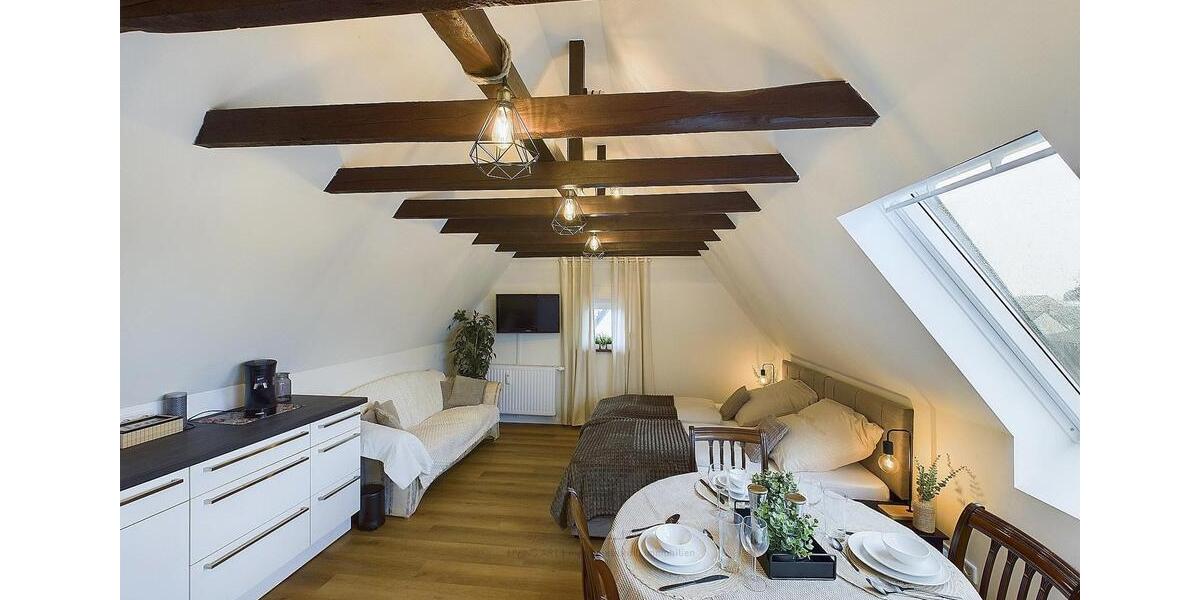 Dachgeschoßwohnung Leverkusen Schlebusch - 1.5 Zimmer, 35 m&sup2;, 550&euro; | Angebot:25843017