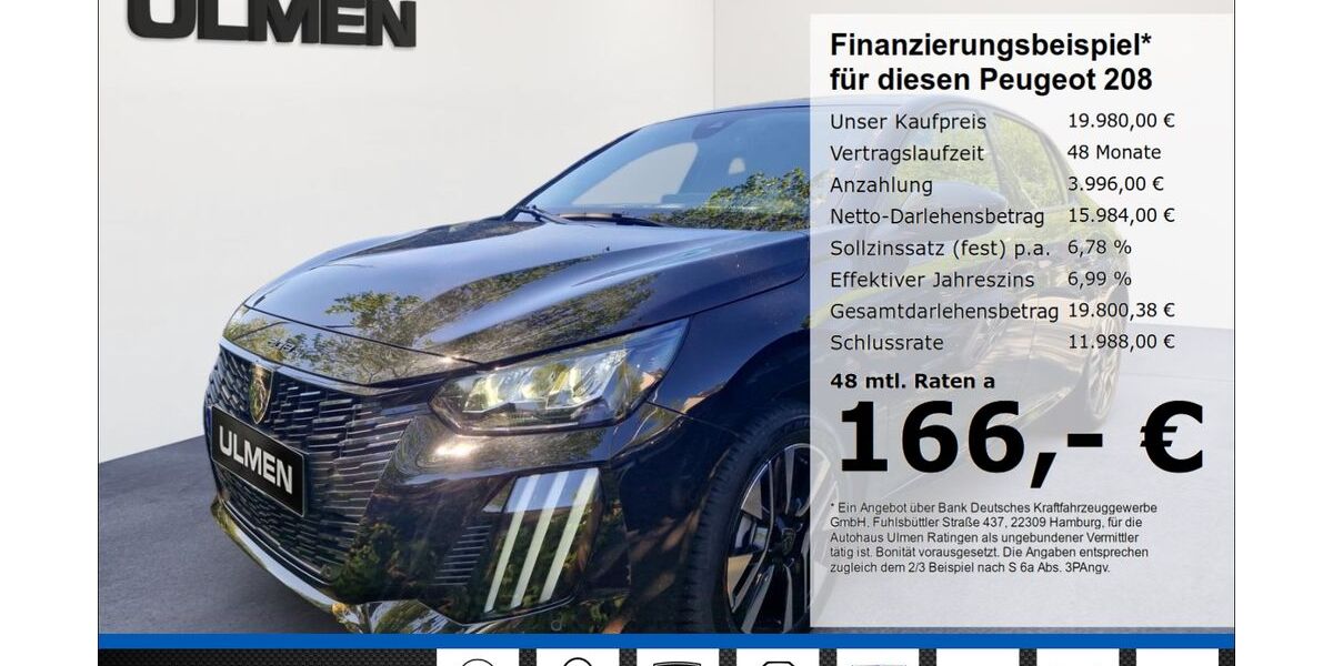 Peugeot 208 16.232 km 18.980 &euro; Ratingen 40880
