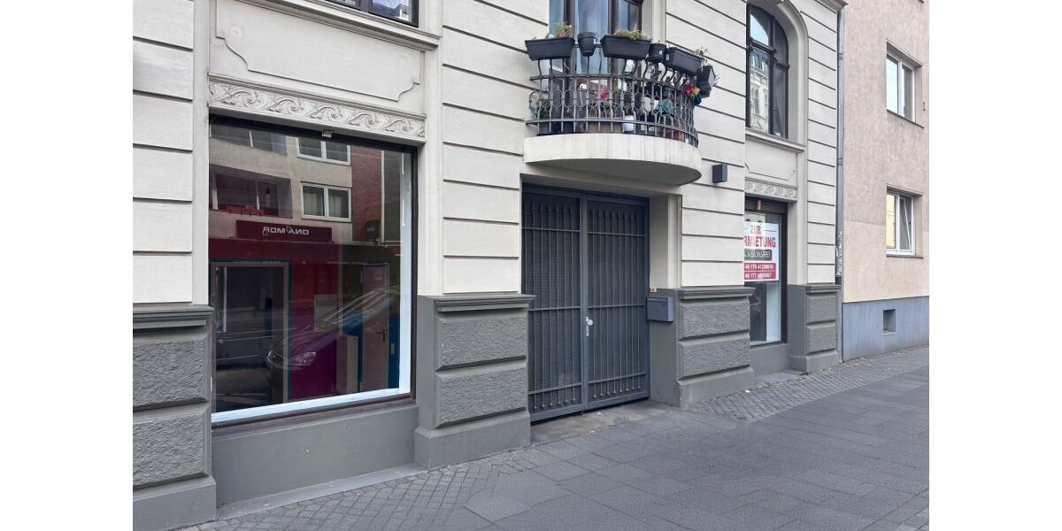 2 helle Laden-Bürofläche mit zwei Eingängen in Köln-Neustadt-Süd. Ideal für Coworking, Start-ups oder Agenturen. - Gewerbeobjekt Köln Neustadt/Süd | Angebot:27362157