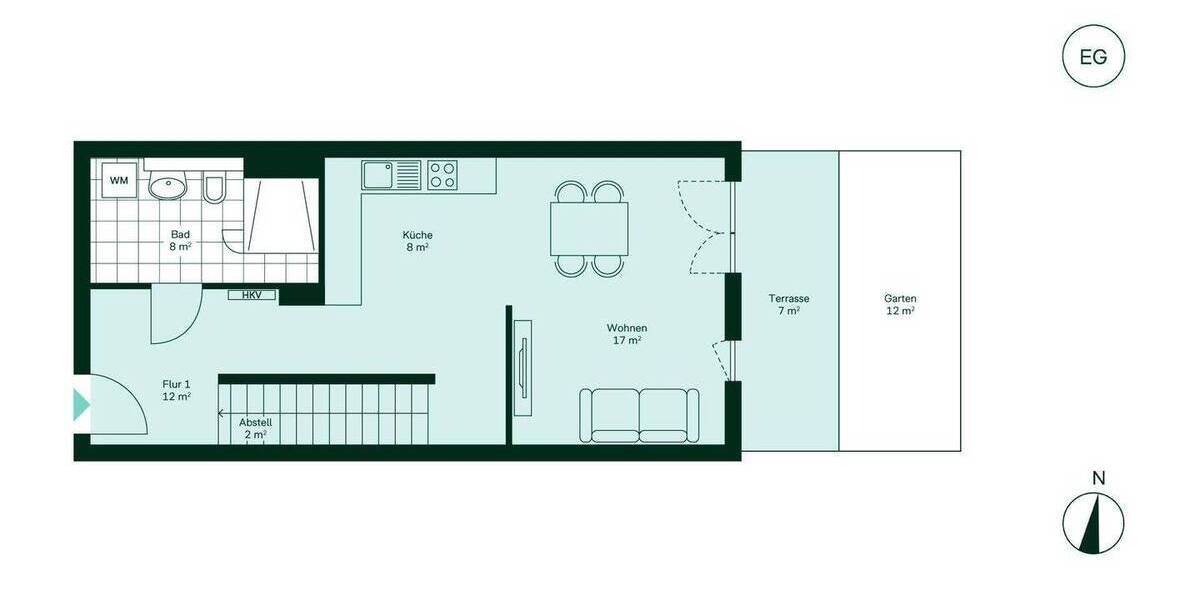 Etagenwohnung Düsseldorf Benrath - 4 Zimmer, 105 m&sup2;, 624.900&euro; | Angebot:25938900