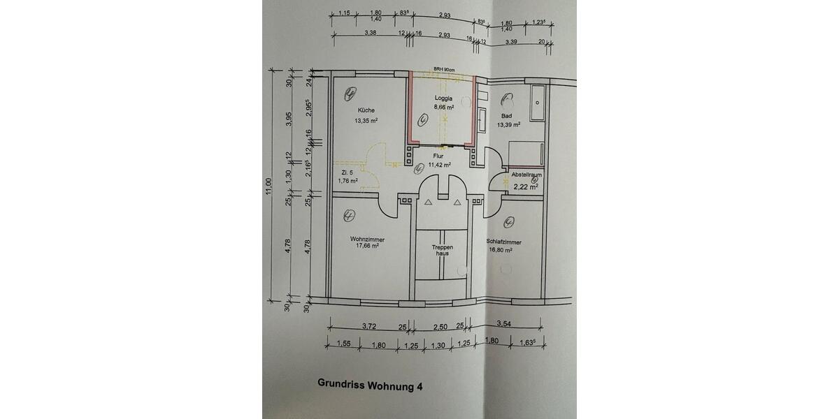 Maisonettenwohnung Wuppertal Gemarkung Langerfeld - 4 Zimmer, 130 m&sup2;, 299.000&euro; | Angebot:26223561
