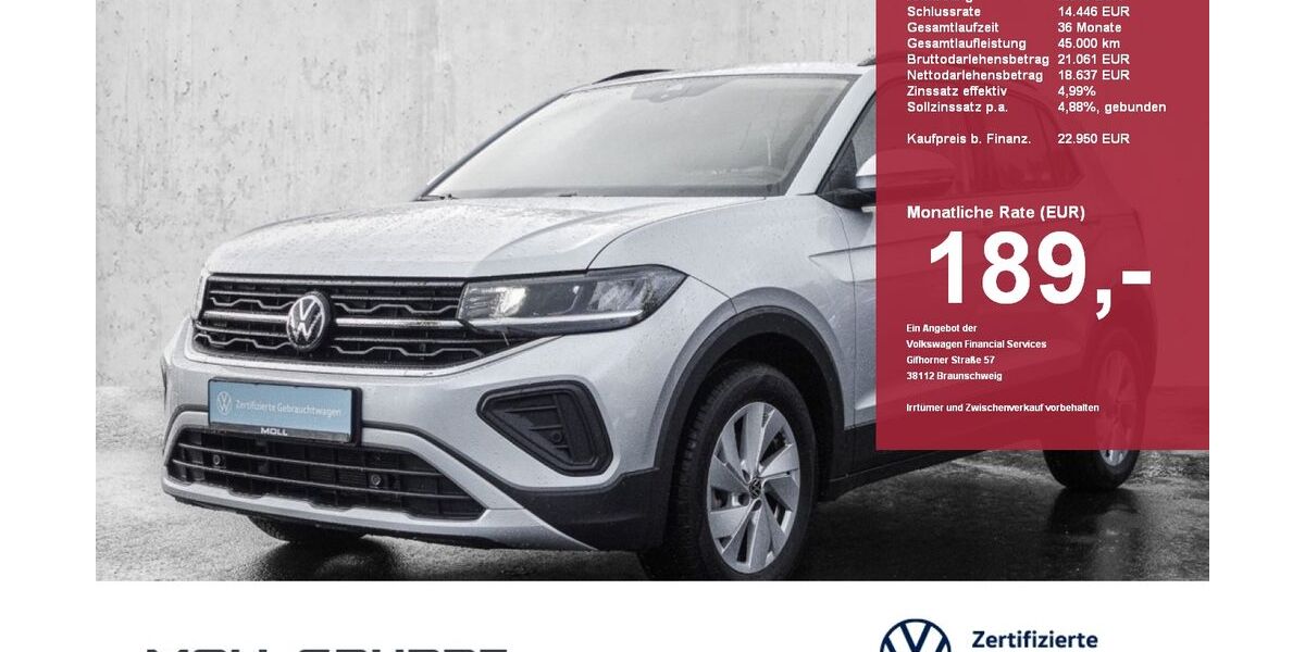 VW T-Cross 16.054 km 21.990 &euro; Düsseldorf 40474