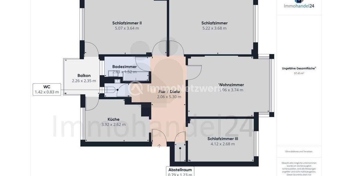 Etagenwohnung Köln Lindenthal - 4 Zimmer, 100 m&sup2;, 624.500&euro; | Angebot:25789051