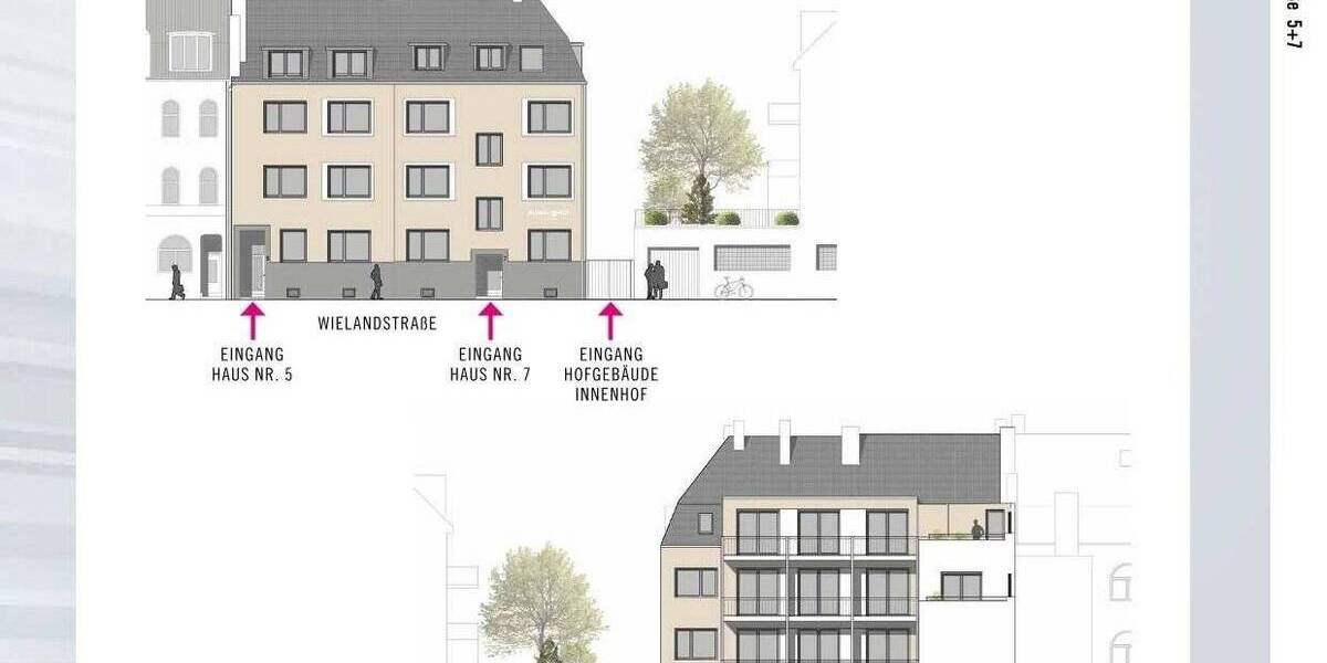 Etagenwohnung Köln Bayenthal - 2 Zimmer, 48 m&sup2;, 349.000&euro; | Angebot:25667822