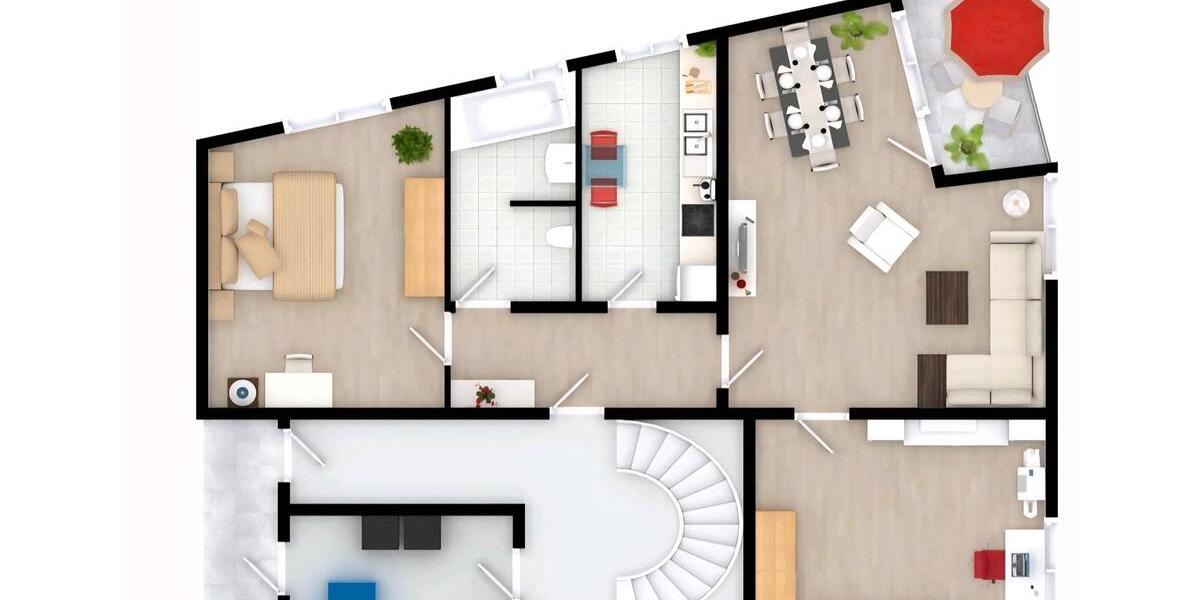 Etagenwohnung Wuppertal Gemarkung Elberfeld - 3 Zimmer, 83 m&sup2;, 215.000&euro; | Angebot:26327106