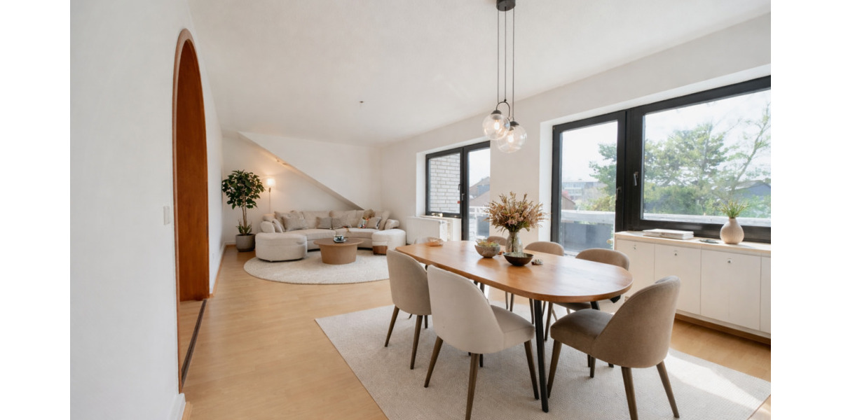 Etagenwohnung Düsseldorf Lierenfeld - 3 Zimmer, 88 m&sup2;, 1.000&euro; | Angebot:26247302