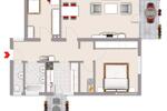 Etagenwohnung Wuppertal Arrenberg - 3 Zimmer, 77 m&sup2;, 175.000&euro; | Angebot:27295628