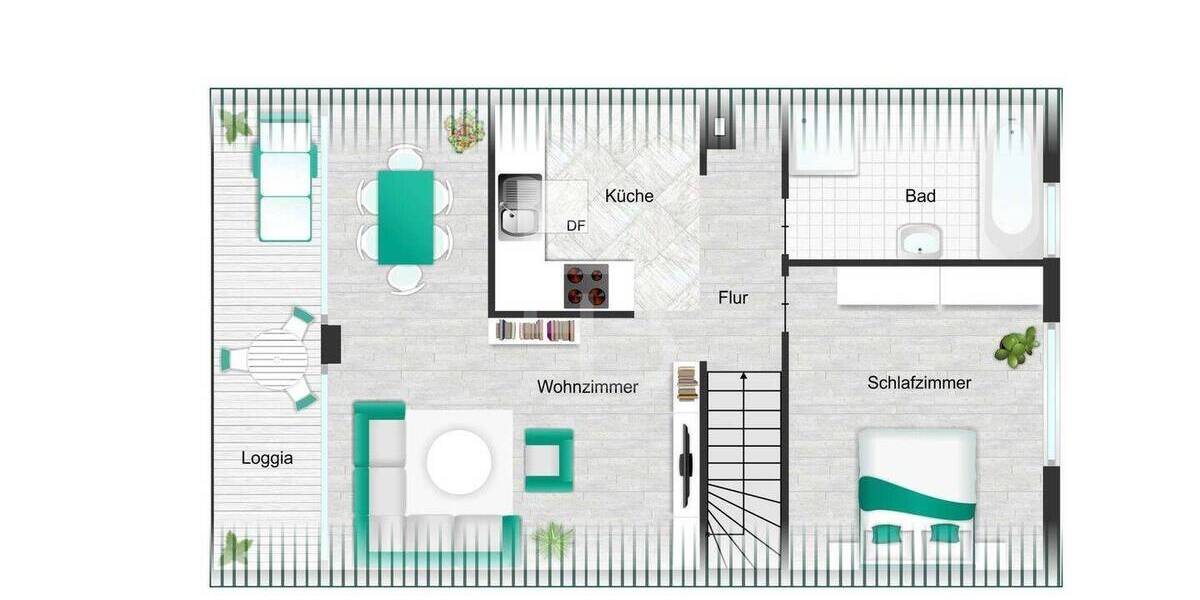 Reihenmittelhaus Köln Neubrück - 7 Zimmer, 164 m&sup2;, 595.000&euro; | Angebot:26778460