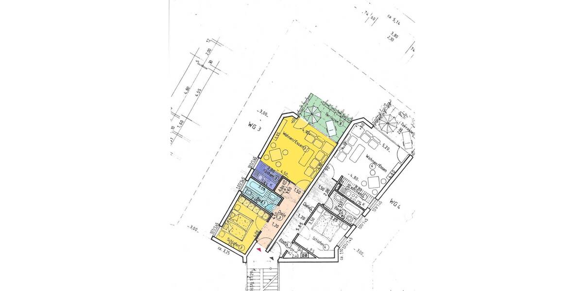 Etagenwohnung Bergisch Gladbach / Schildgen Schildgen - 2 Zimmer, 52 m&sup2;, 158.000&euro; | Angebot:26189225