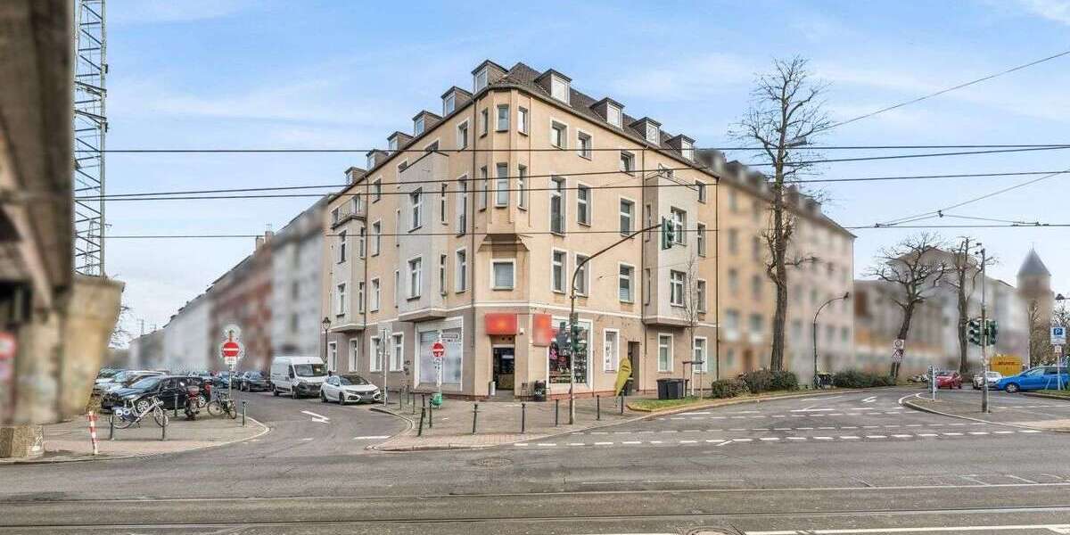 Etagenwohnung Düsseldorf Oberbilk - 2 Zimmer, 53 m&sup2;, 187.000&euro; | Angebot:26284057
