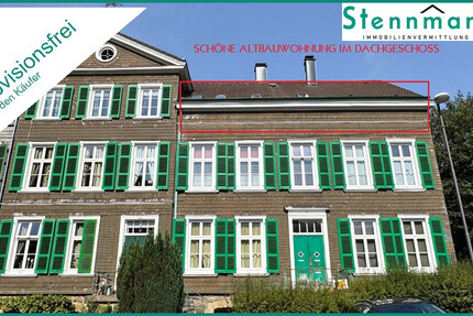 AUS ZWEI MACH 1: PROVISIONSFREIE 3 ZIMMER-ALTBAUWOHNUNG MIT VIEL PLATZ IM DENKMAL VON VOGELSMÜHLERAD - Wohnung Radevormwald Dahlerau | Angebot:26321531