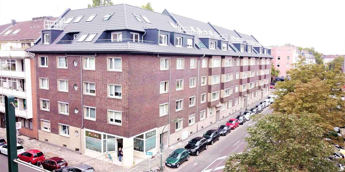 Etagenwohnung Düsseldorf Stadtbezirk 3 - 2 Zimmer, 77 m&sup2;, 1.080&euro; | Angebot:26311397