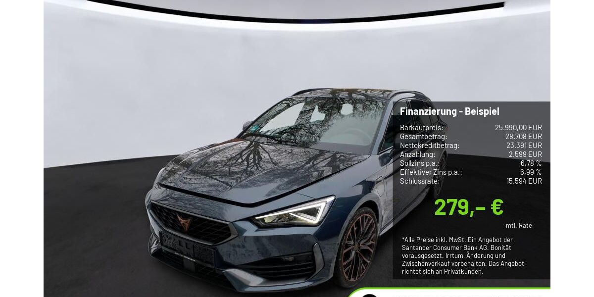 Cupra Leon 44.171 km 25.990 &euro; Pulheim-Brauweiler 50259