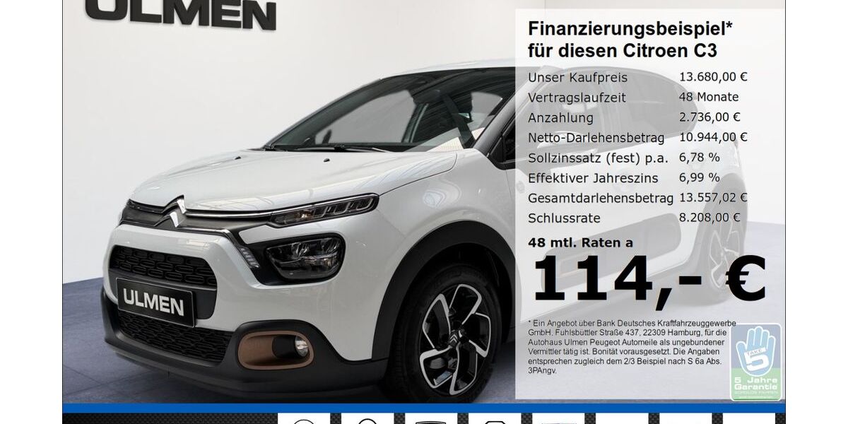 Citroen C3 13.504 km 13.680 &euro; Düsseldorf 40233