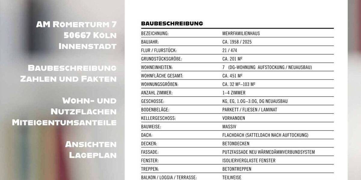 Etagenwohnung Köln Altstadt-Nord - 2 Zimmer, 48 m&sup2;, 339.000&euro; | Angebot:25729910