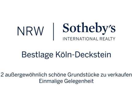 Grundstück Köln Lindenthal - 9.600.000&euro; | Angebot:21946481