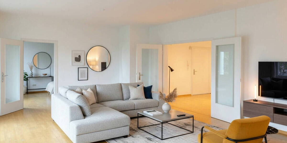 Etagenwohnung Düsseldorf Düsseltal - 3 Zimmer, 121 m&sup2;, 1.770&euro; | Angebot:25687711