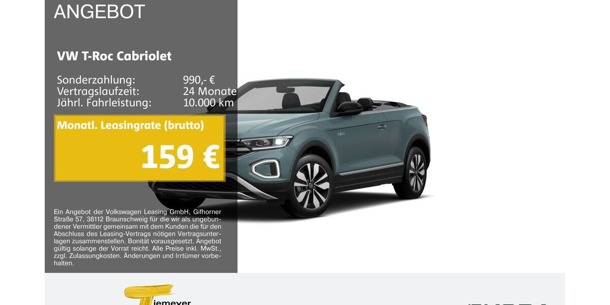 VW T-Roc 4.462 km 24.890 &euro; Remscheid 42857