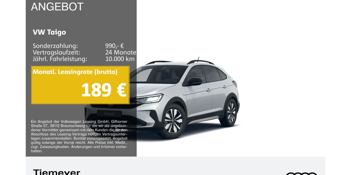 VW Taigo 15.118 km 22.790 &euro; Remscheid 42897