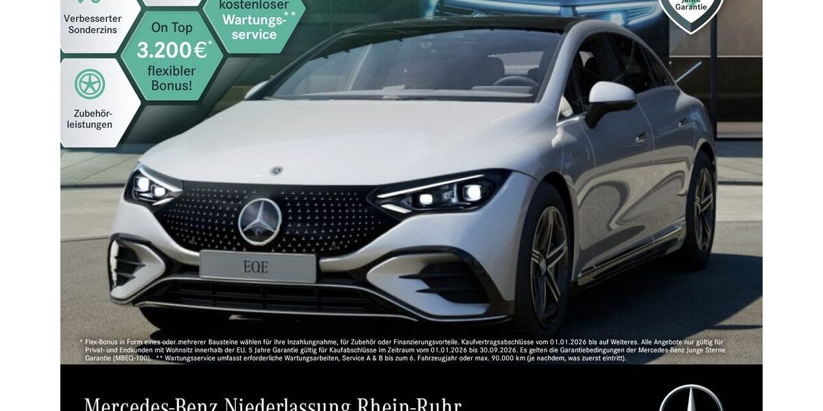 Mercedes-Benz EQE 6.086 km 57.990 &euro; Düsseldorf 40470