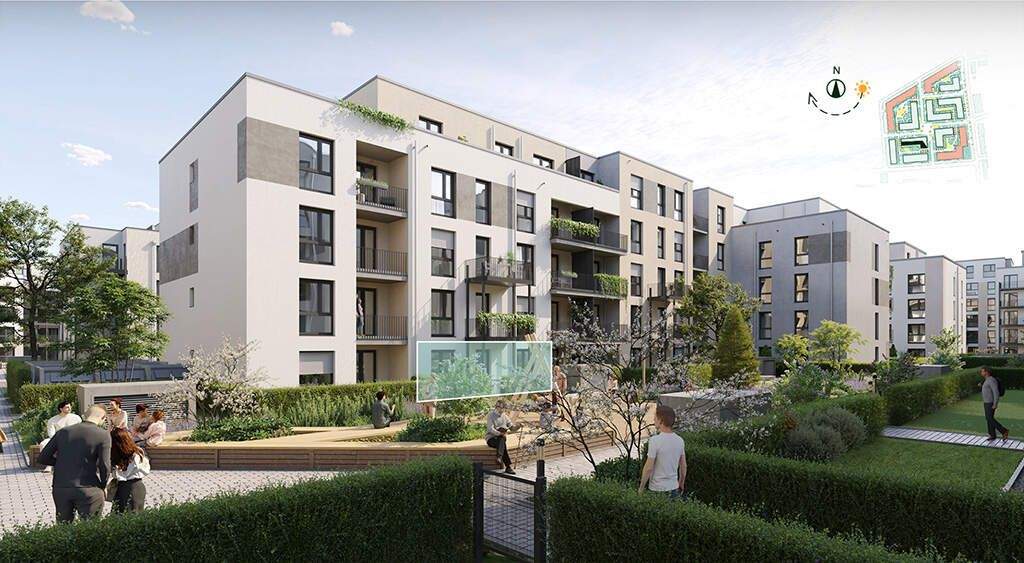 Etagenwohnung Düsseldorf Benrath - 2 Zimmer, 60 m&sup2;, 379.900&euro; | Angebot:25938894