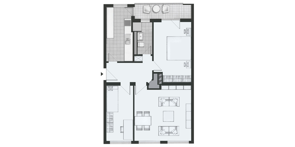 Etagenwohnung Köln Altstadt-Nord - 3 Zimmer, 72 m&sup2;, 335.000&euro; | Angebot:26259128