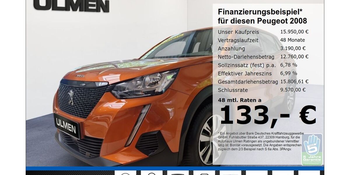 Peugeot 2008 20.520 km 15.350 &euro; Ratingen 40880