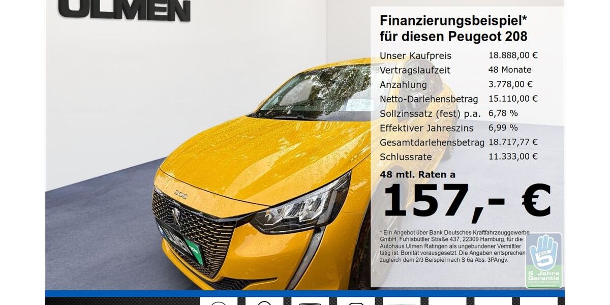 Peugeot 208 9.505 km 18.888 &euro; Ratingen 40880