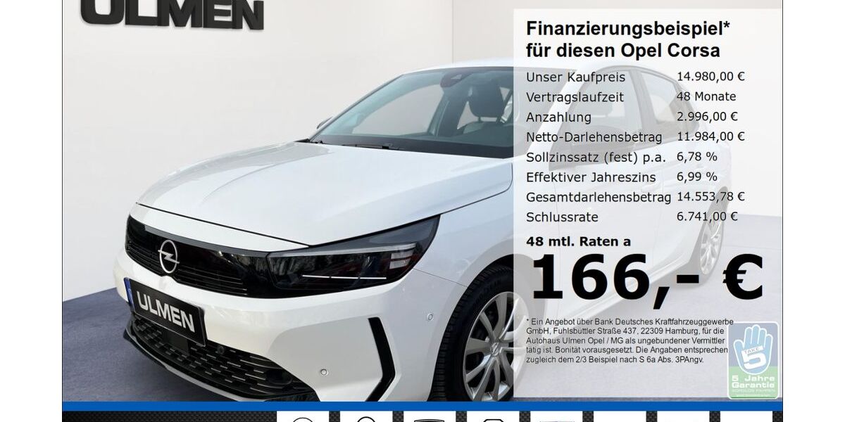Opel Corsa 46.945 km 14.980 &euro; Düsseldorf 40231