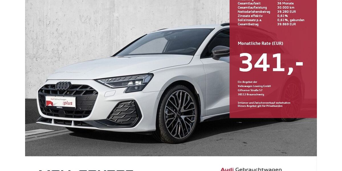 Audi A3 4.390 km 38.840 &euro; Düsseldorf 40549