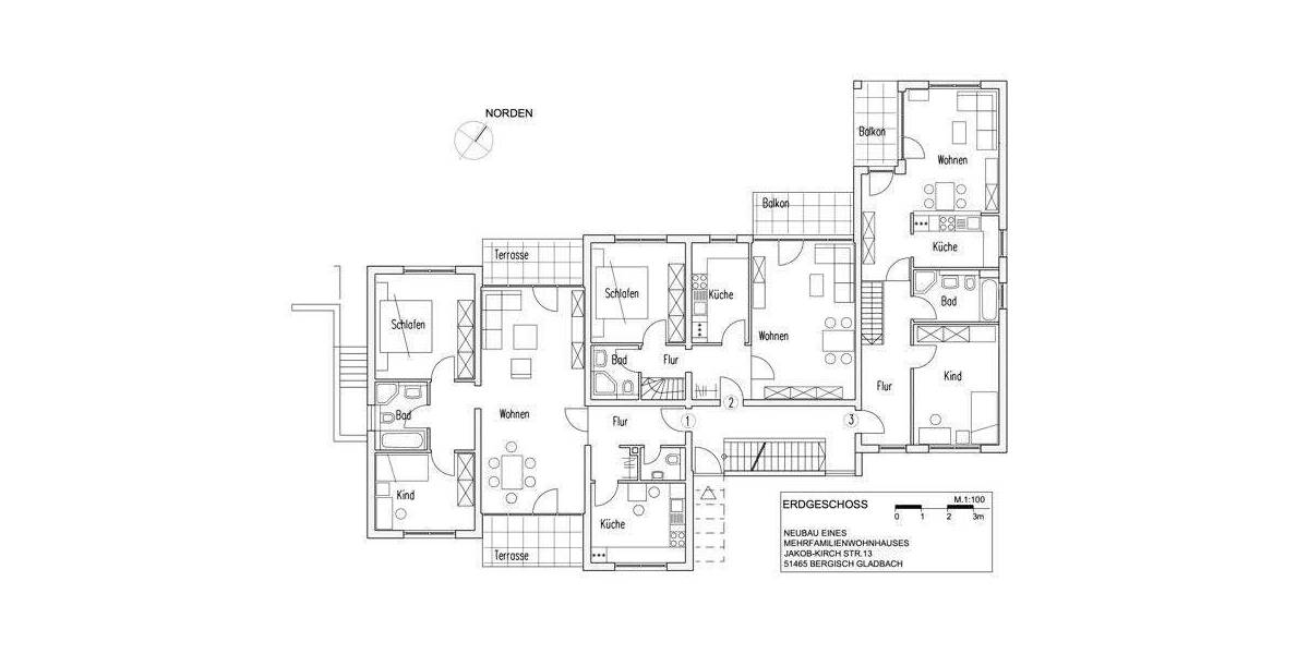 Top gepflegtes Neun-Familienhaus in guter Lage von Bergisch-Gladbach - Mehrfamilienhaus, Wohnhaus Bergisch Gladbach Gladbach | Angebot:23973693