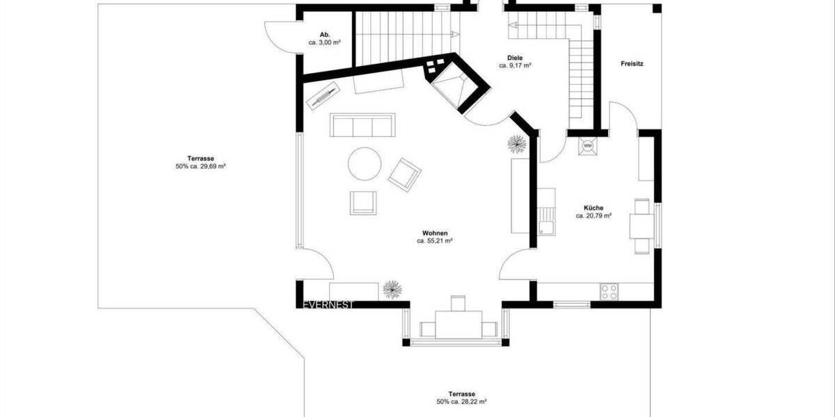 Einfamilienhaus Odenthal Steinhaus - 5 Zimmer, 215 m&sup2;, 649.000&euro; | Angebot:25777864