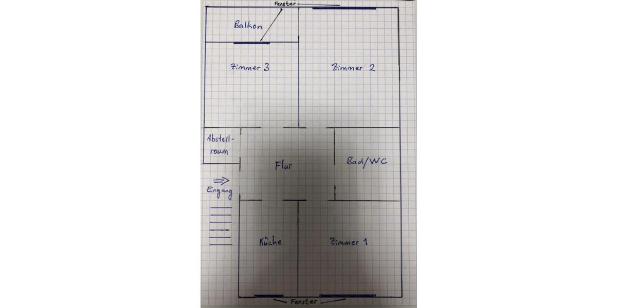 Etagenwohnung Köln Innenstadt - 3 Zimmer, 71 m&sup2;, 1.300&euro; | Angebot:25935332