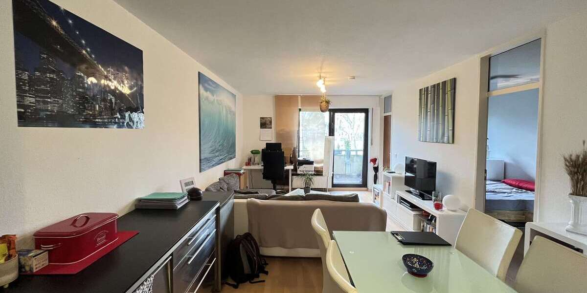 Etagenwohnung Düsseldorf Niederkassel - 2 Zimmer, 43 m&sup2;, 209.000&euro; | Angebot:26317875