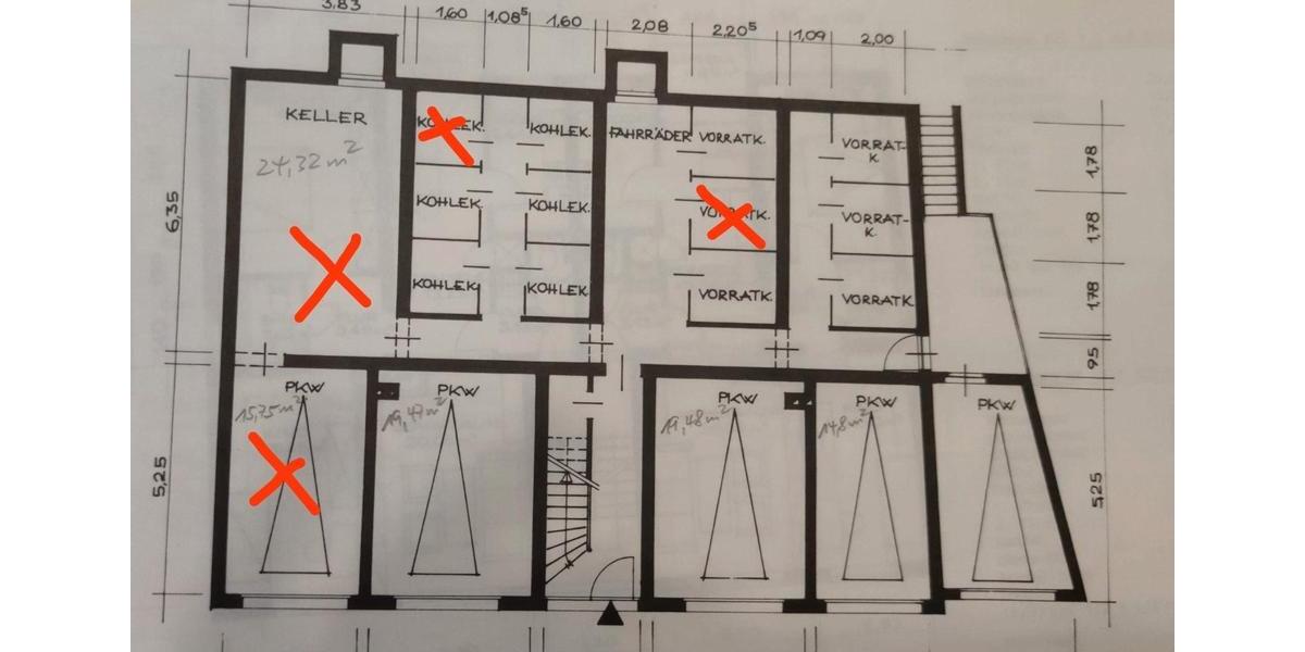 Etagenwohnung Wuppertal Gemarkung Barmen - 3 Zimmer, 85 m&sup2;, 195.000&euro; | Angebot:26822549
