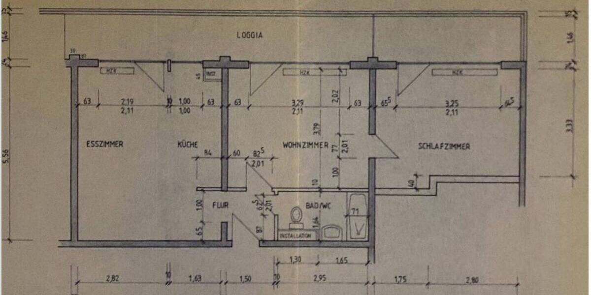 Etagenwohnung Köln Altstadt-Süd - 3 Zimmer, 77 m&sup2;, 439.000&euro; | Angebot:26160413
