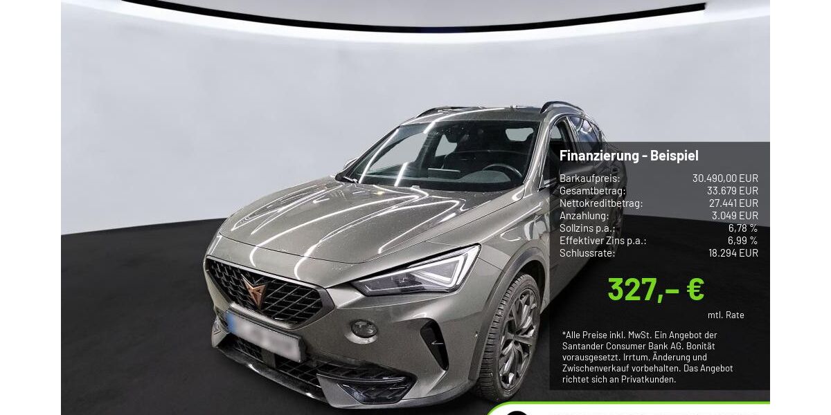 Cupra Formentor 25.180 km 30.490 &euro; Pulheim-Brauweiler 50259