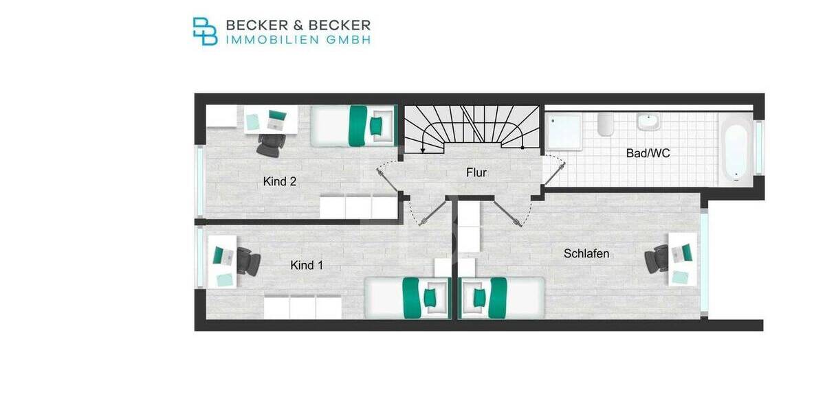 Reihenendhaus Köln Dünnwald - 6 Zimmer, 130 m&sup2;, 499.000&euro; | Angebot:26205602