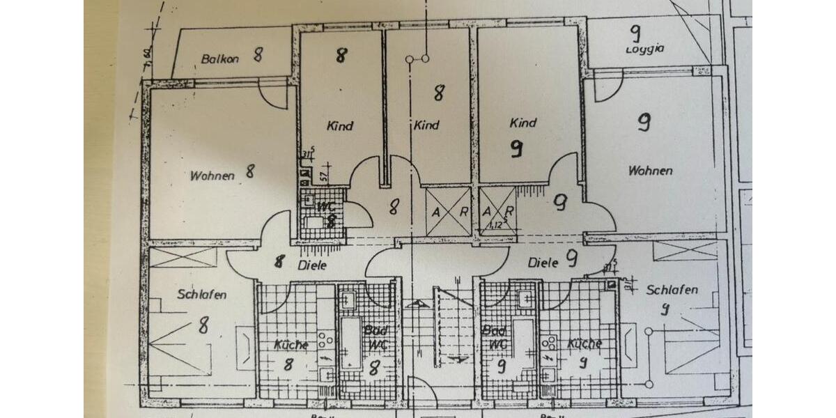 Etagenwohnung Remscheid Reinshagen - 4 Zimmer, 91 m&sup2;, 187.000&euro; | Angebot:26237090