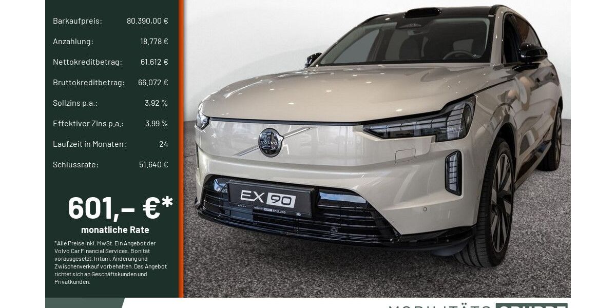 Volvo EX90 1.500 km 79.890 &euro; Remscheid 42855