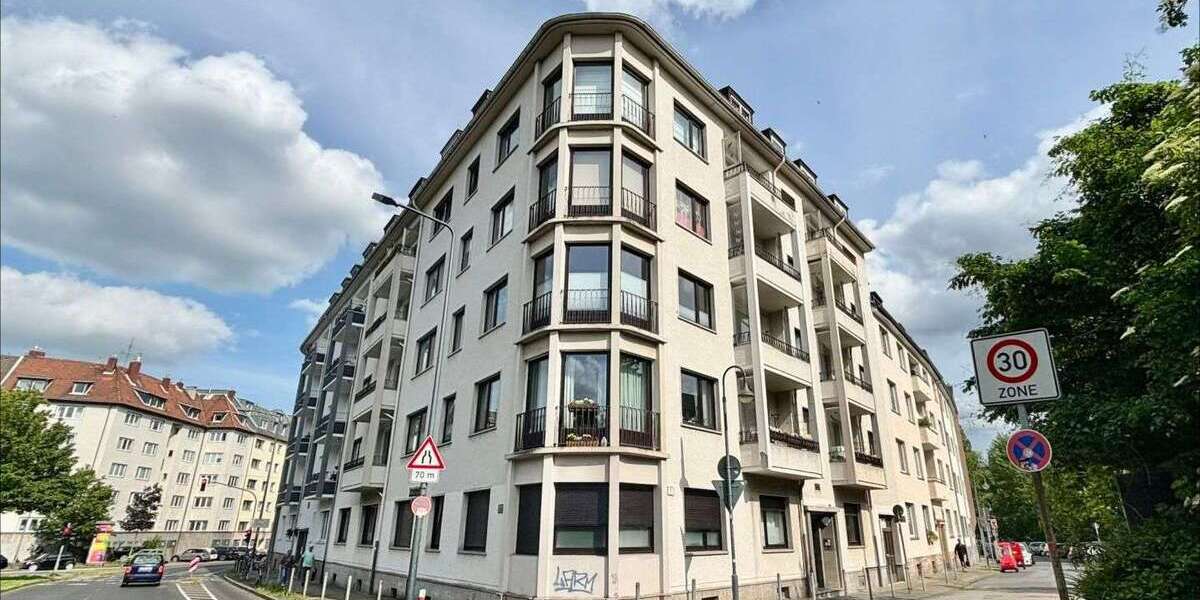 Etagenwohnung Düsseldorf Düsseltal - 1 Zimmer, 34 m&sup2;, 112.000&euro; | Angebot:26737182