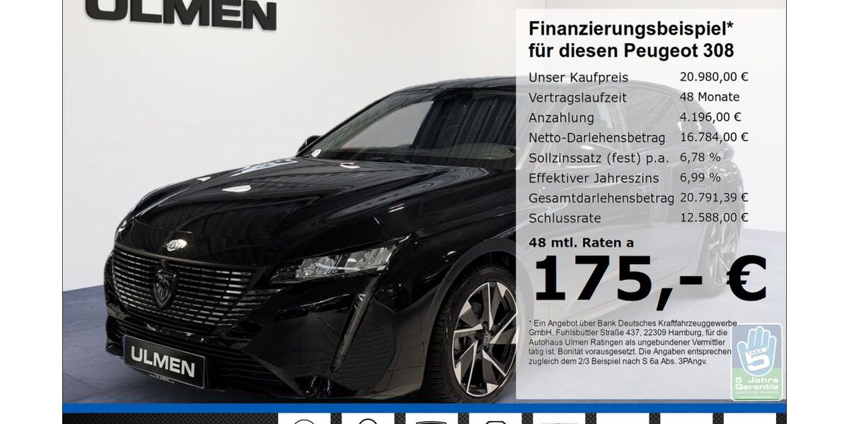 Peugeot 308 8.403 km 19.950 &euro; Ratingen 40880