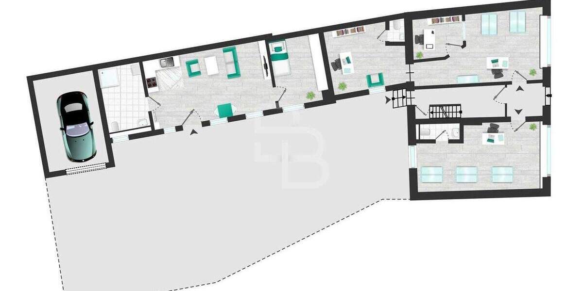 Gewerbeobjekt Köln Ostheim - 1 Zimmer, 689.000&euro; | Angebot:25687071