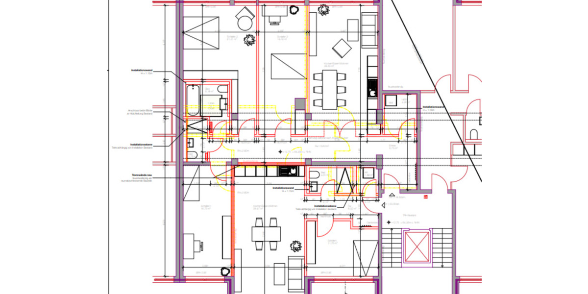 Etagenwohnung Köln Lindenthal - 4 Zimmer, 116 m&sup2;, 1.972&euro; | Angebot:25759359