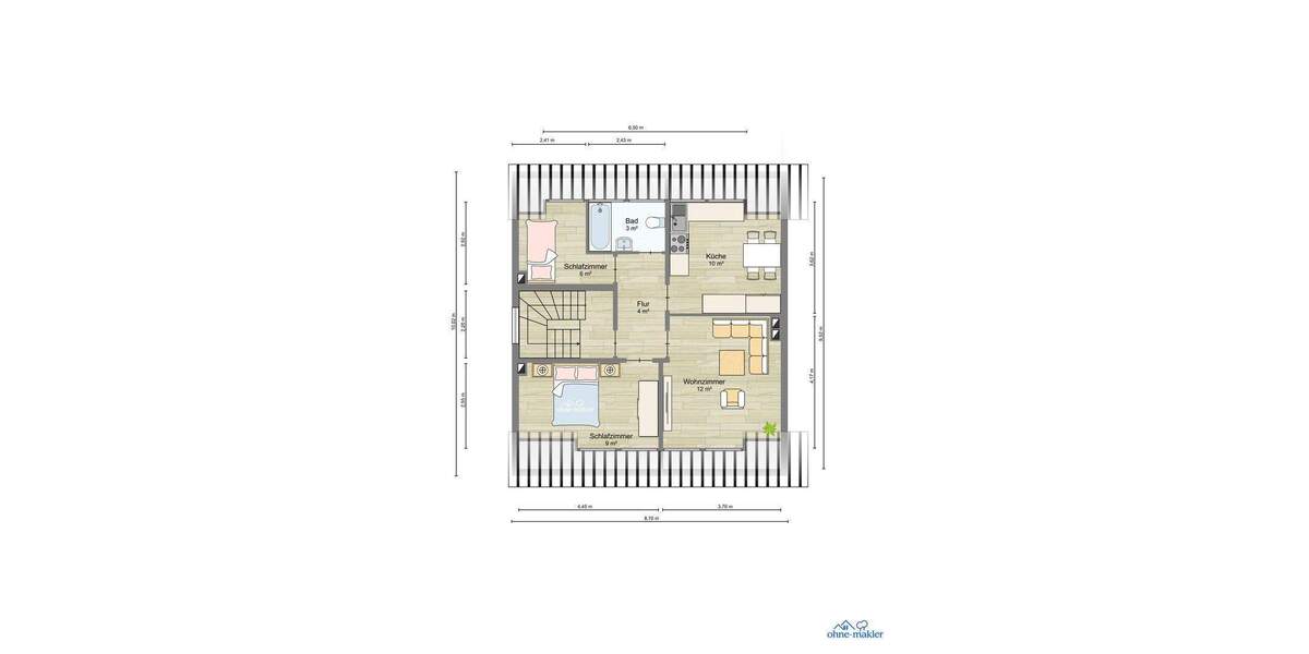 Mehrfamilienhaus, Wohnhaus Köln Holweide Holweide - 9 Zimmer, 195 m&sup2;, 785.000&euro; | Angebot:25778833