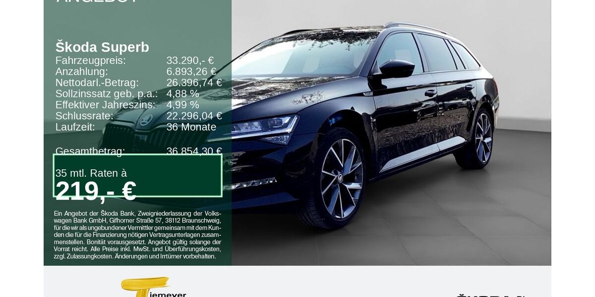 Skoda Superb 45.892 km 32.770 &euro; Remscheid 42857